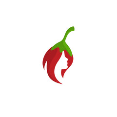 lady and chili logo