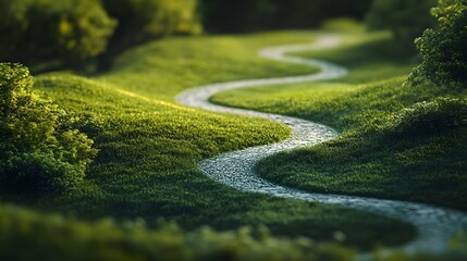 Journey Through the Mind: A Metaphorical Landscape of Self-Discovery