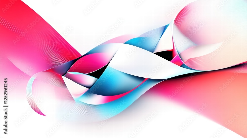 Poster a modern abstract fluid gradient background with smooth pastel color transitions for a stylish conte
