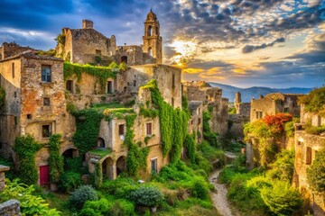 Eerie Beauty: Abandoned Buildings in Bussana Vecchia, Italy