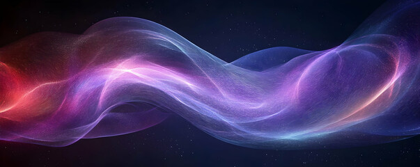 Obraz premium Abstract wave, cosmic background