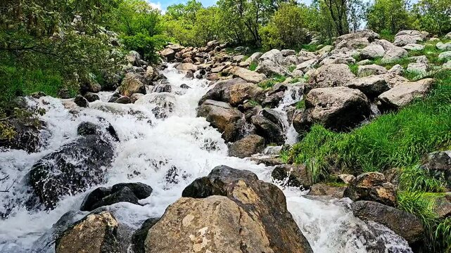 Feel the rush of serenity as crystal-clear waterfalls tumble through untouched nature&mdash;perfect for refreshing your soul and capturing unforgettable moments.
📍Ghol, Sarvabad - Kurdistan 
