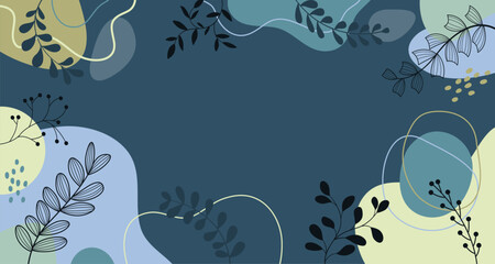 Spring background with beautiful. flower background for design. Colorful background with tropical plants.