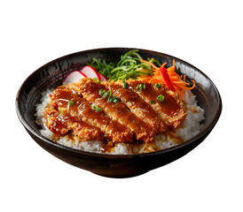 Fototapeta premium Prok katsu curry bowl