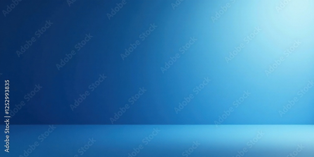 Poster serene blue gradient background a subtle, smooth transition of shades for design projects and presen