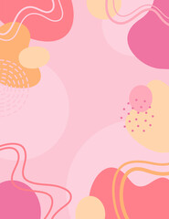 Art background design. Template banner and cover for social media ad, template special promo new arrival sale.