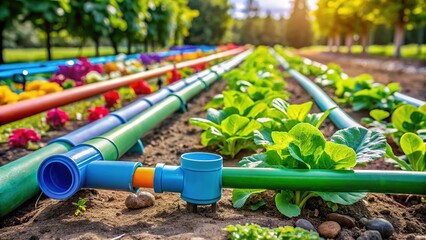 DIY Water-Saving Irrigation System for Organic Vegetable Gardens