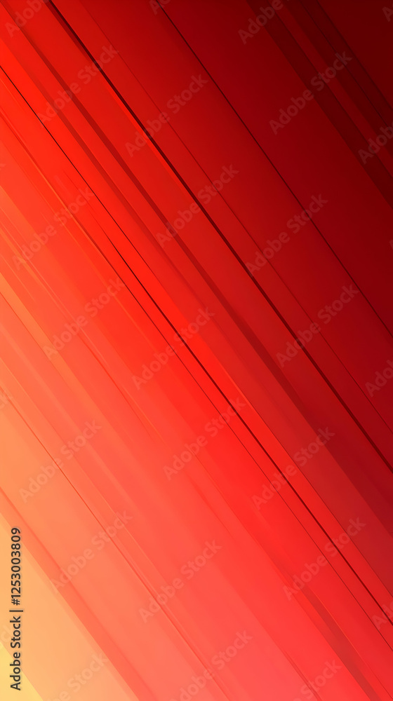 Poster red diagonal lines abstract background