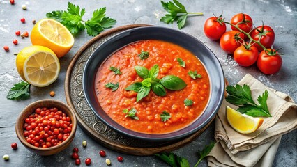 Healthy and Delicious Red Lentil Tomato Soup