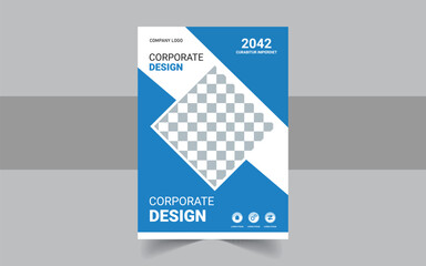 Corporate business flyer design template