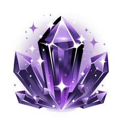 diamond on black background