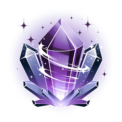 abstract technology background with stars