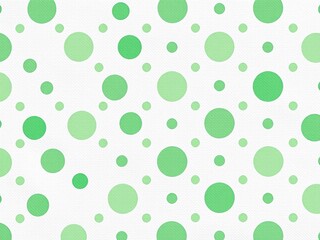 Verdant Drizzle on Woven Fabric