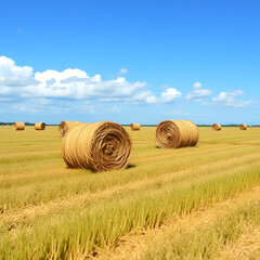 bales of hay