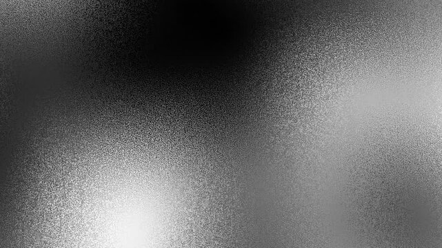 Digital noise gradient. Monochrome texture. Nostalgia, vintage, retro 80s, 90s style. Abstract grunge loop background. Black and white, gray, pastel