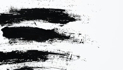 Black ink paint stroke background. Brush paint stroke background. Vector black paint  ink brush stroke  brush or texture. Grunge texture for background.