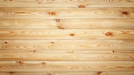 Naklejka premium Large Format Beige Wooden Texture Background - Top View Photography