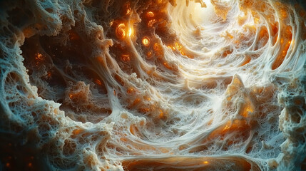 Ink Flowing into Reality