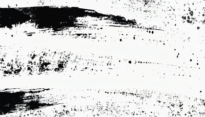 Black ink paint stroke background. Brush paint stroke background. Vector black paint  ink brush stroke  brush or texture. Grunge texture for background.