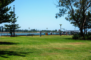 Obraz premium Newcastle is a large metropolitan area and the second-most-populous such area of New South Wales, Australia.