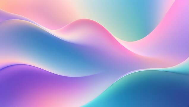 Weiche flie&szlig;ende Farbverl&auml;ufe - Moderner Design Hintergrund