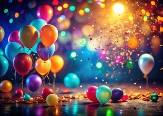 Low Light Party Celebration: Editable Text Effect Stock Photo