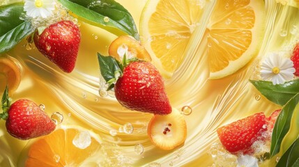 Refreshing scenes bring vibrancy and energy to summer graphics.