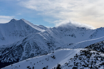 Western Tatras in winter