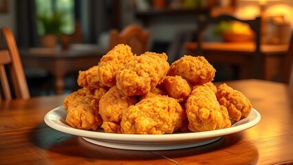 fried chicken on a plate