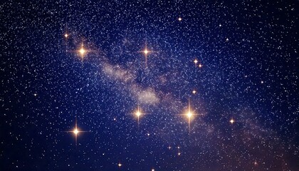 Generated image : arrière-plan ciel étoilé