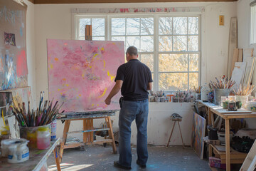 artist at work