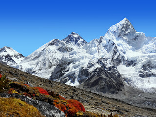 Mount Everest Himalayas, Kala Patthar Trek View © Helena Bilkova