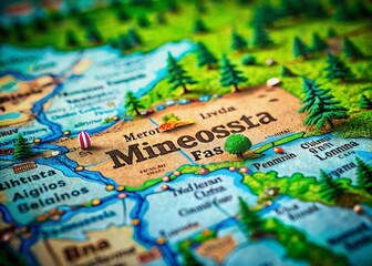 Miniature Minnesota: A Tilt-Shift Map Photography