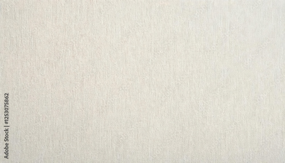 Poster light beige woven fabric texture with subtle weave pattern, neutral textile background for design, u