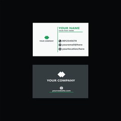 Modern business card template