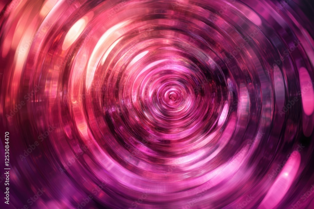 Fototapete abstract swirling vortex of pink and purple hues, creating a mesmerizing and dynamic visual effect.