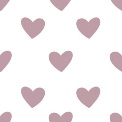 seamless pattern with hearts