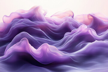 Obraz premium red background purple waves smoke