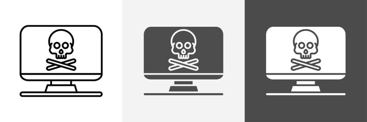 Computer Icon set vector art