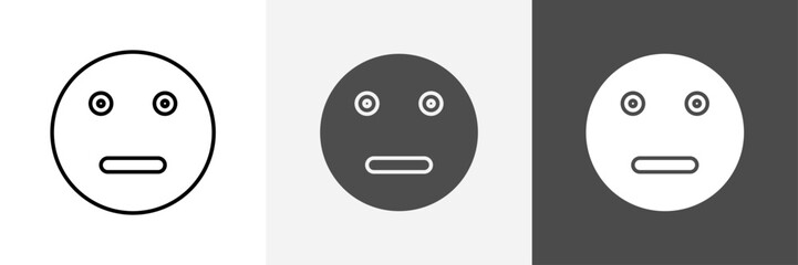 Emoticons Icon set vector art