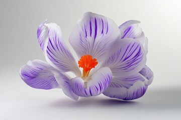 The delicate orchid is a work of nature's artistry.