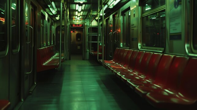 train in subway