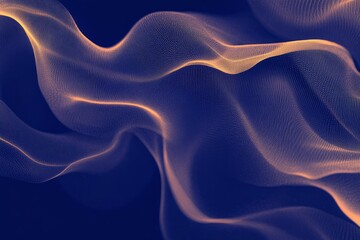 Design Sepia noise texture with blue gradient shape 