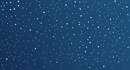 Falling snowflakes wallpaper. Winter dust ice particles.