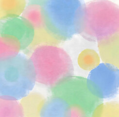 abstract colorful background with bubbles