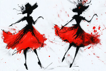 Couple of dancers