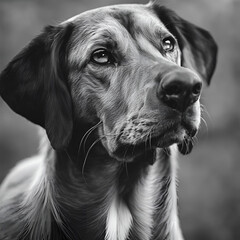 Regal Gaze: A Portrait of Power and Grace