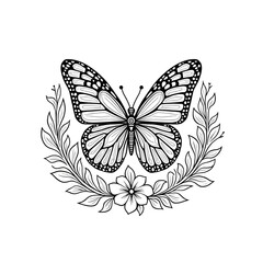 butterfly vector illustration