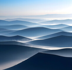 vector illustration of mountain landscape