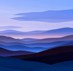 Abstract art with a color palette of warm earth tones, evoking a sense of nature and tranquility